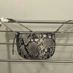 Small shoulder bag, animal print